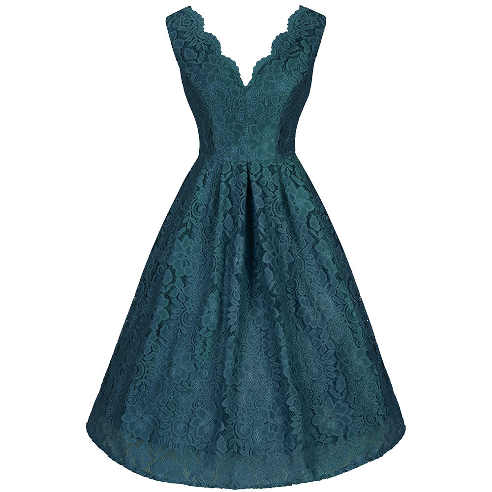 jolie moi teal dress