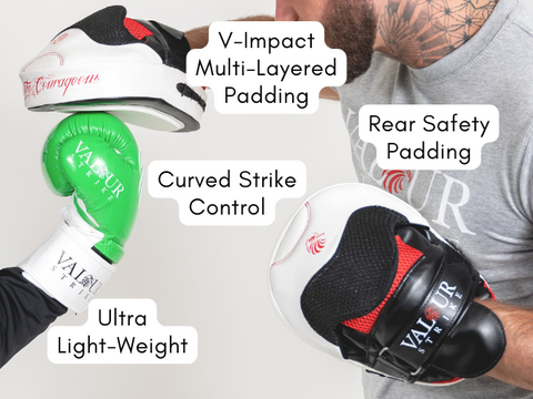 Boxing Focus pads for training and punching pads uk