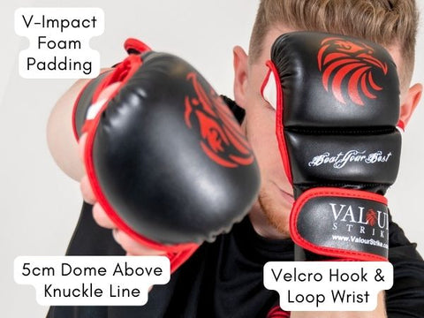 MMA Sparring Gloves for training and boxercise gloves