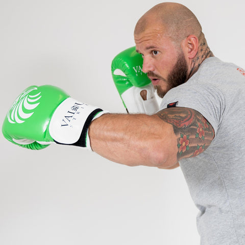 green boxing gloves valour strike
