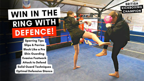 kickboxing defence in a ring also for muay thai 