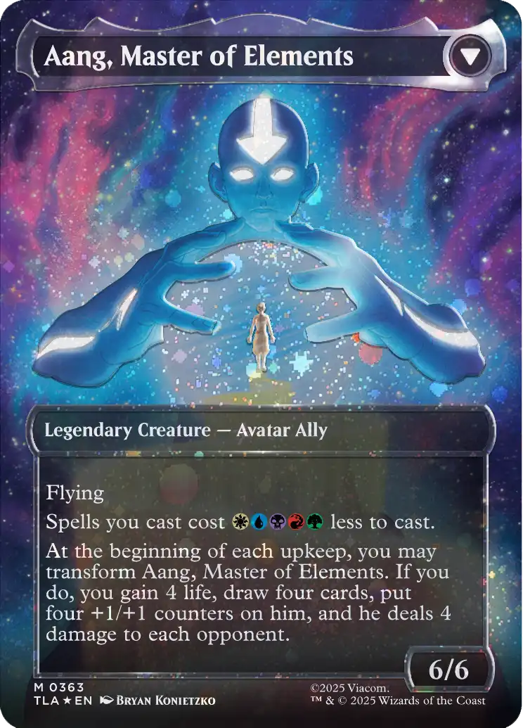 Avatar Aang Master Of Elements