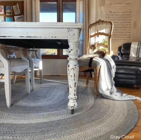 Grey Braided Rugs