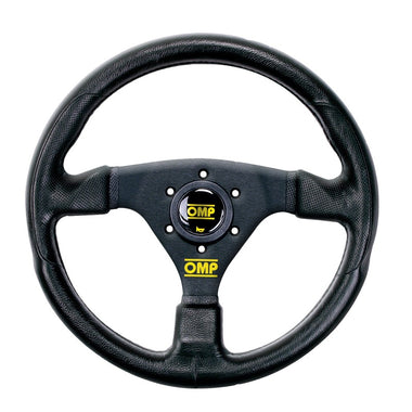 OMP Racing OD0-1981-071 - OMP GP Racing Steering Wheel - Black/Black