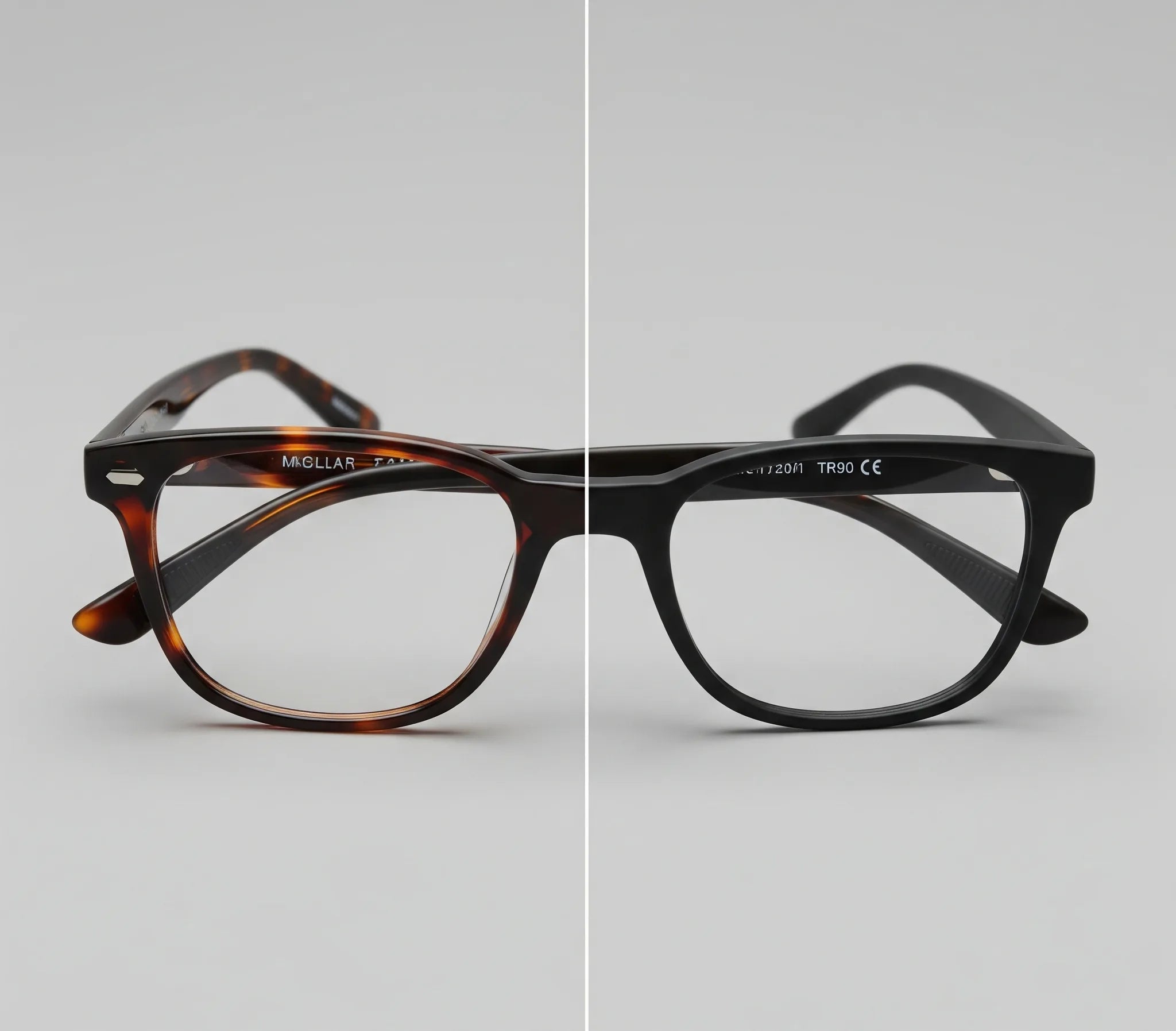 acetate vs TR90, glasses materials choices, advantages for active users