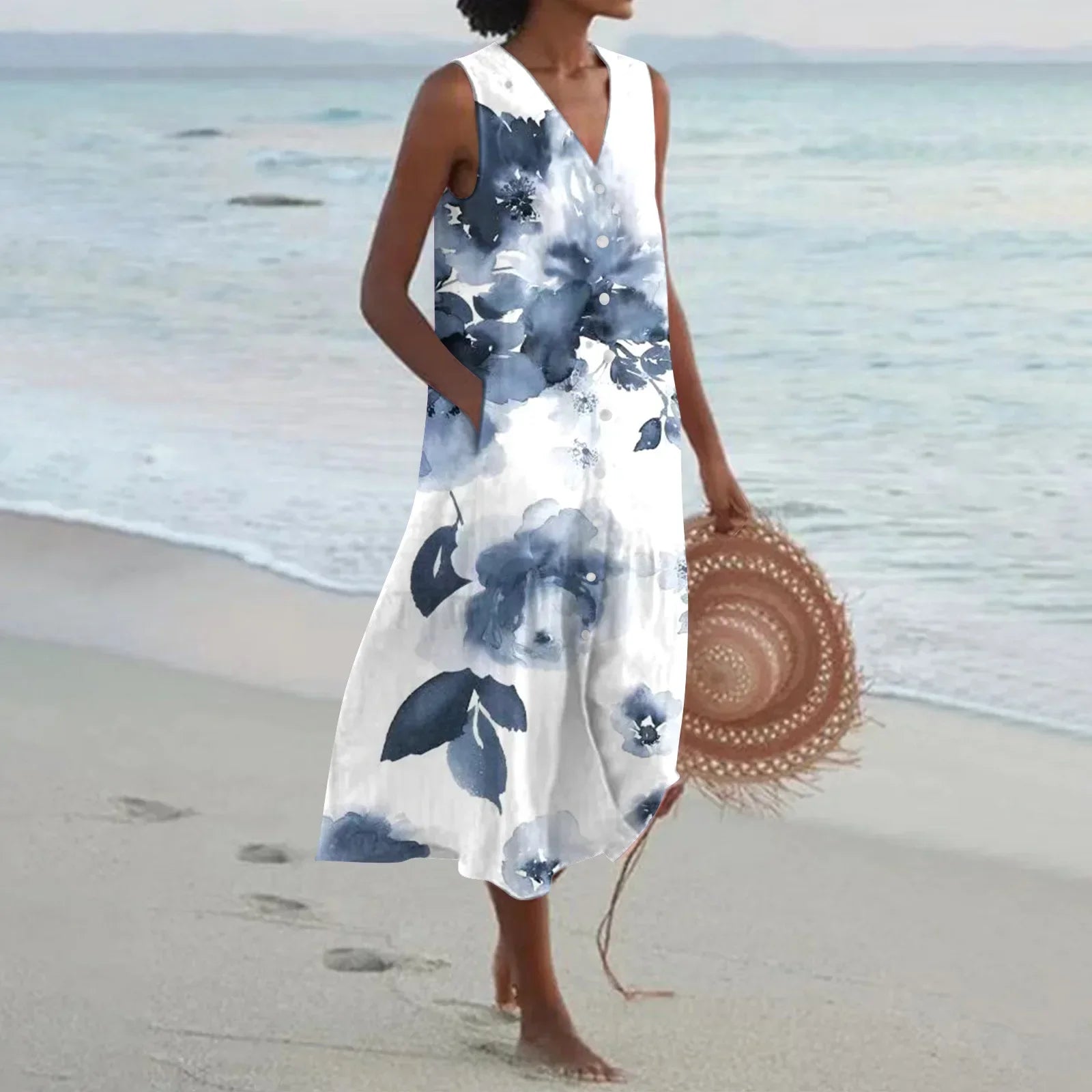 Leichte und elegante Sommerkleid