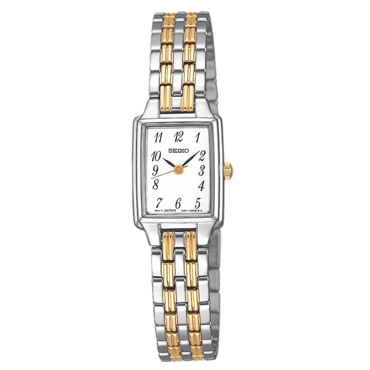 Seiko Core: Womens 17mm Wrist Watch, Two-Tone Stainless Steel SXGL61 -  