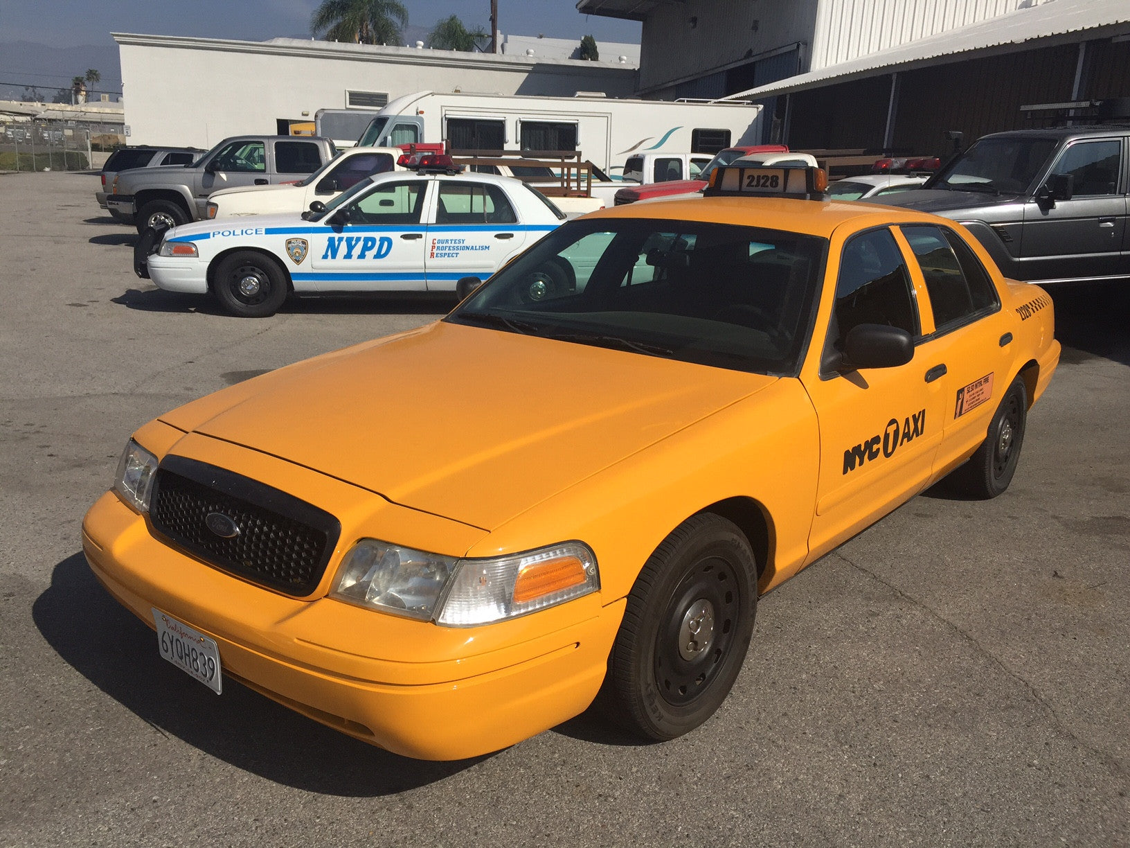 Ford crown victoria taxi