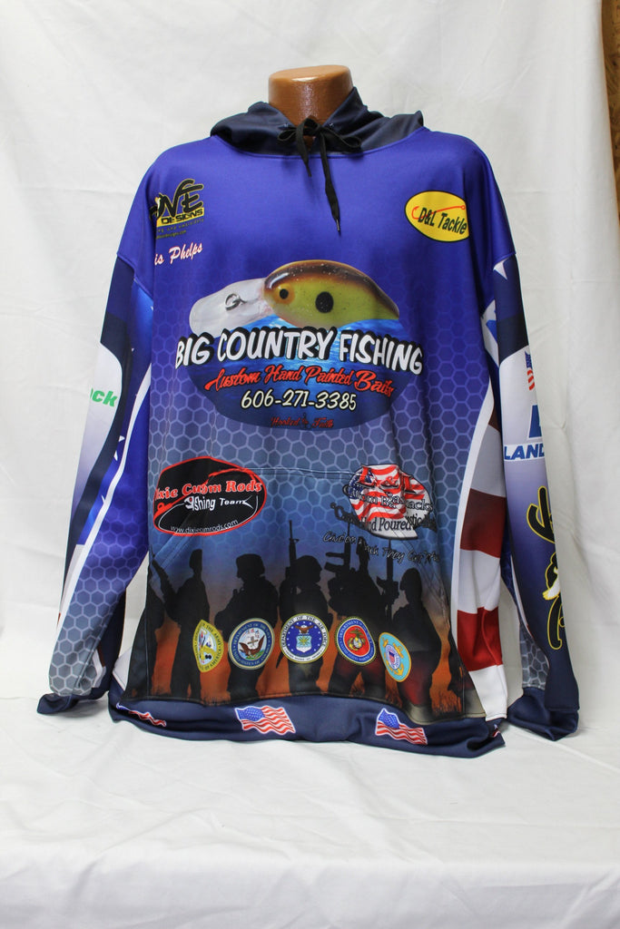 hooded fishing jersey