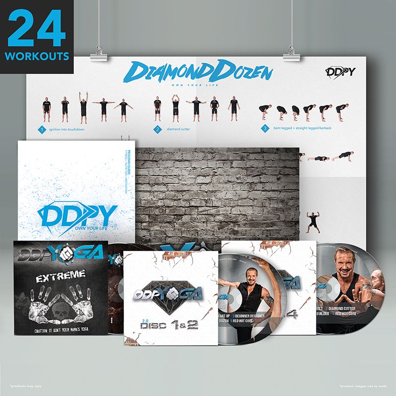 DDP YOGA - Looking to get more #BANG 💥 for your Buck 💵 ? Our MEGA Pack  contains all of our #DVD workouts! Save 20% OFF ALL DVDs with the code  DDPWINTER