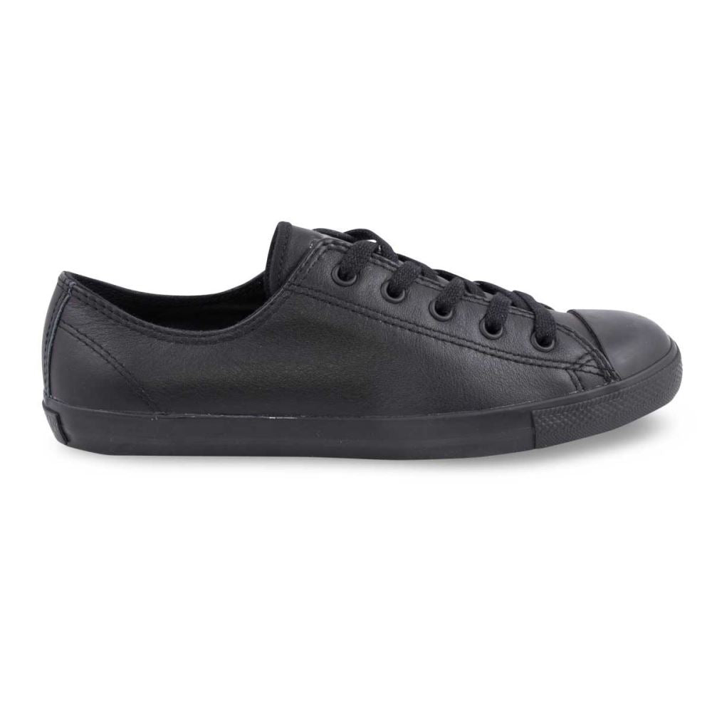 converse dainty leather black