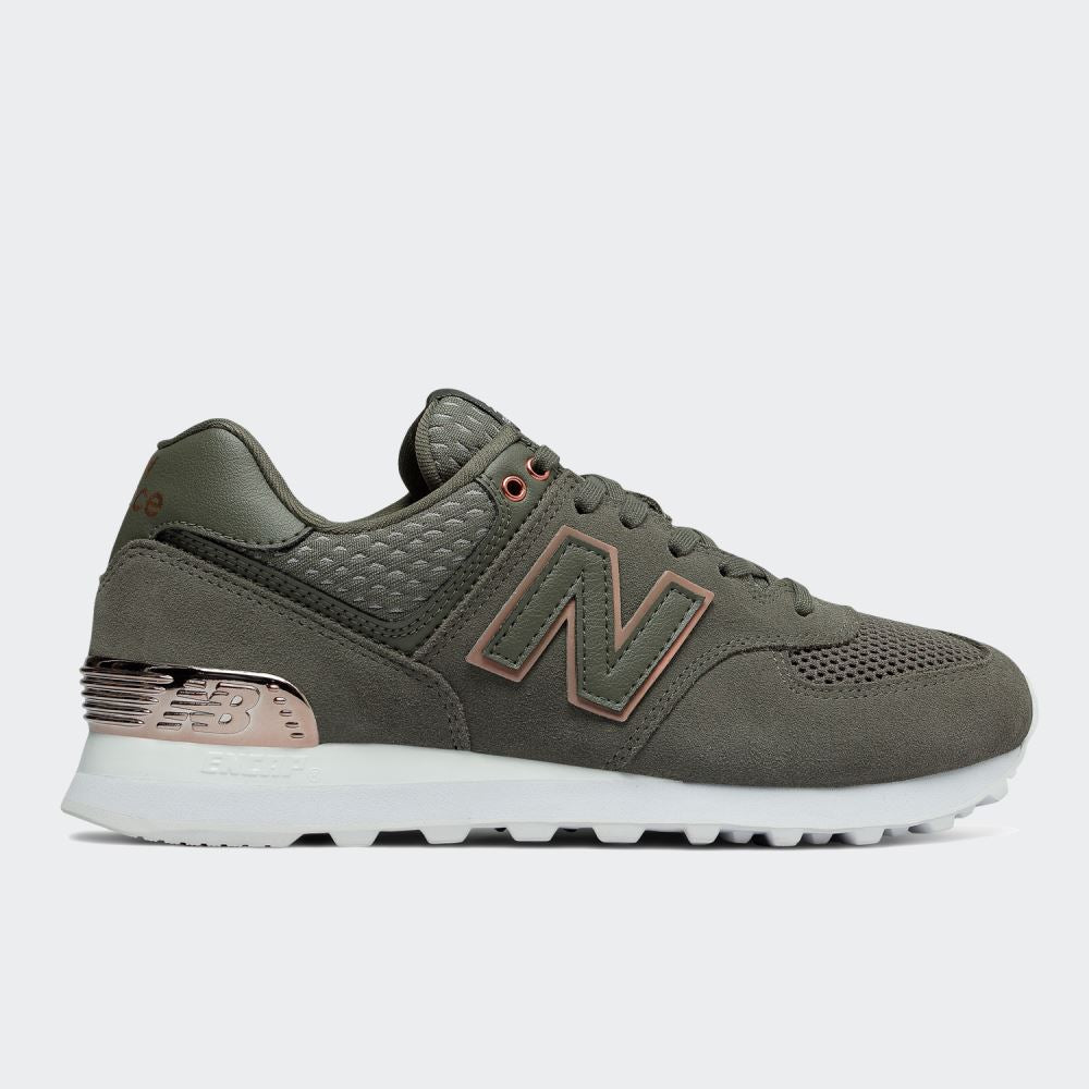 womens new balance rose gold