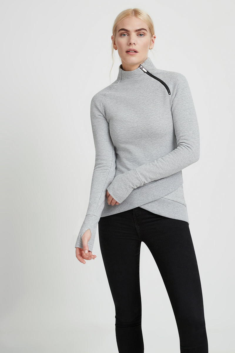 Black Fitted Sweatshirt - Blake Sweatshirt | Marcella