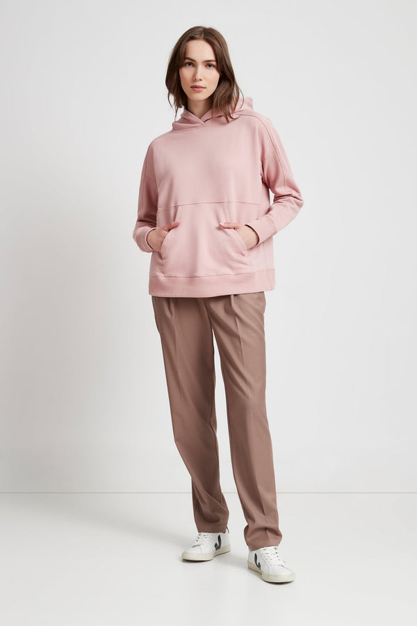 Oversized Sweatshirt, Cowl Neck Top, Hoodie Blouse, Asymmetrical Hem Top,  Loose Loungewear, Firenze Sweatshirt, Marcella MB1471 