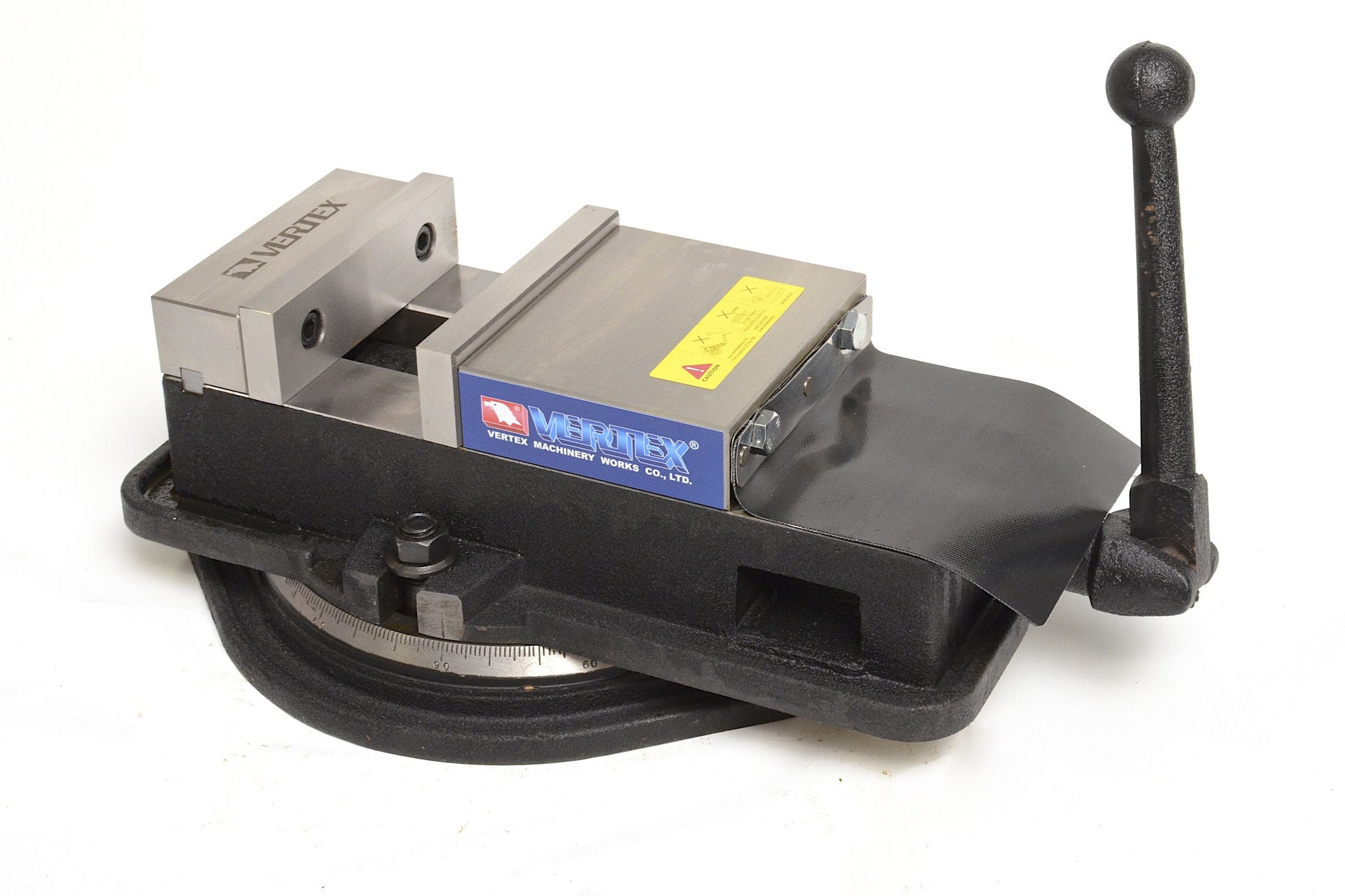 6" Angle-Locking Milling Vise w/ Swivel Base (Vertex VA-6), Made in Taiwan
