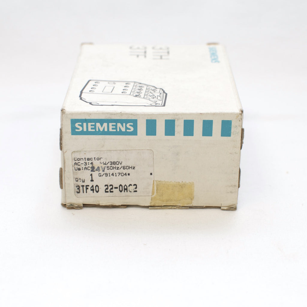 Siemens Contactor 3tf40 22 0a 3tf4022 0a 2no 2nc 24v Coil Eisen