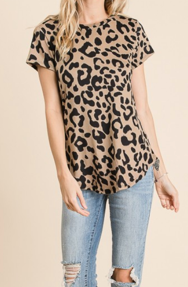 boutique leopard top