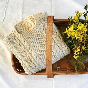 #20 Adult's Aran Sweaters Knitting Pattern - Yankee Knitter Designs - Circle of Stitches