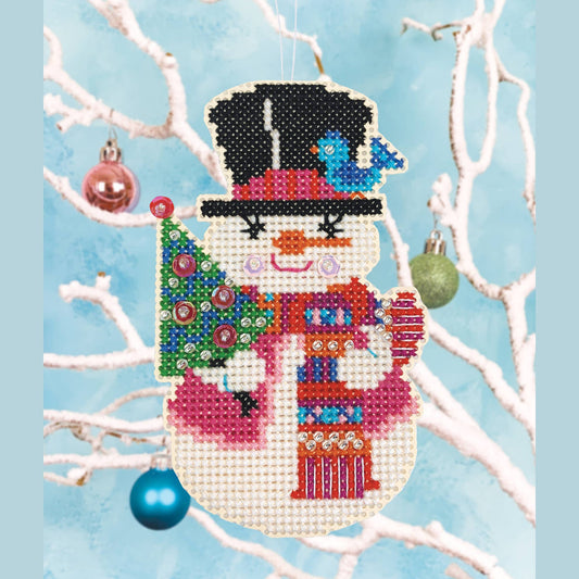 Holiday Horse Cross Stitch Ornament Kit