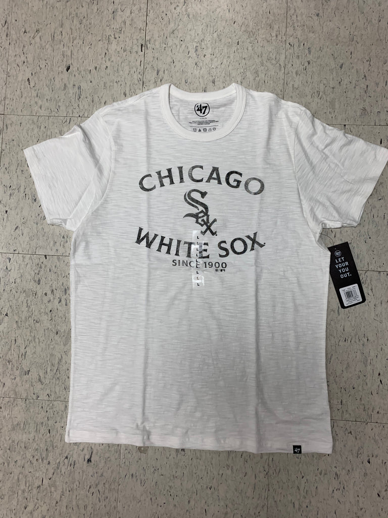 Chicago Cubs Adult Gray 47 Brand Hollarc Match Tri-Blend T-Shirt