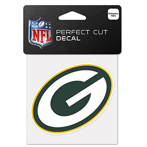 Green Bay Packers Reverse Logo Inside Application Multi USe Decal Window NFL