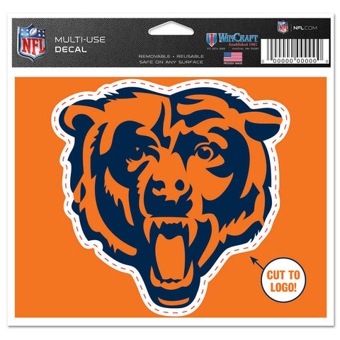 Wincraft Chicago Bears 3.75'' x 5'' Alternate Helmet Multi-Use Decal -  Macy's