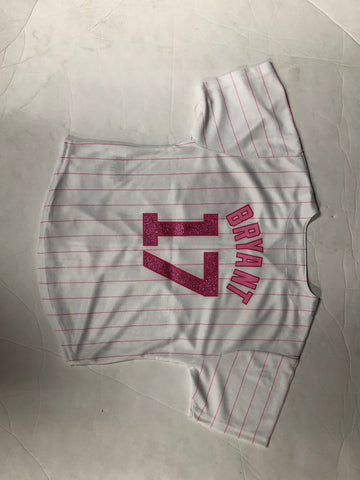 pink kris bryant jersey