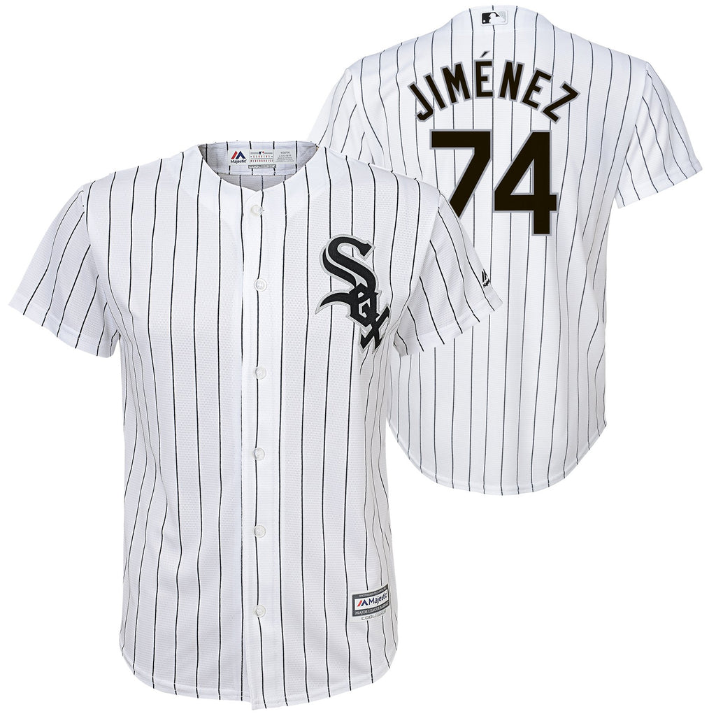 Eloy Jimenez T-Shirt Chicago White Sox MLB Soft Jersey #74 Cursive Style  MEDIUM