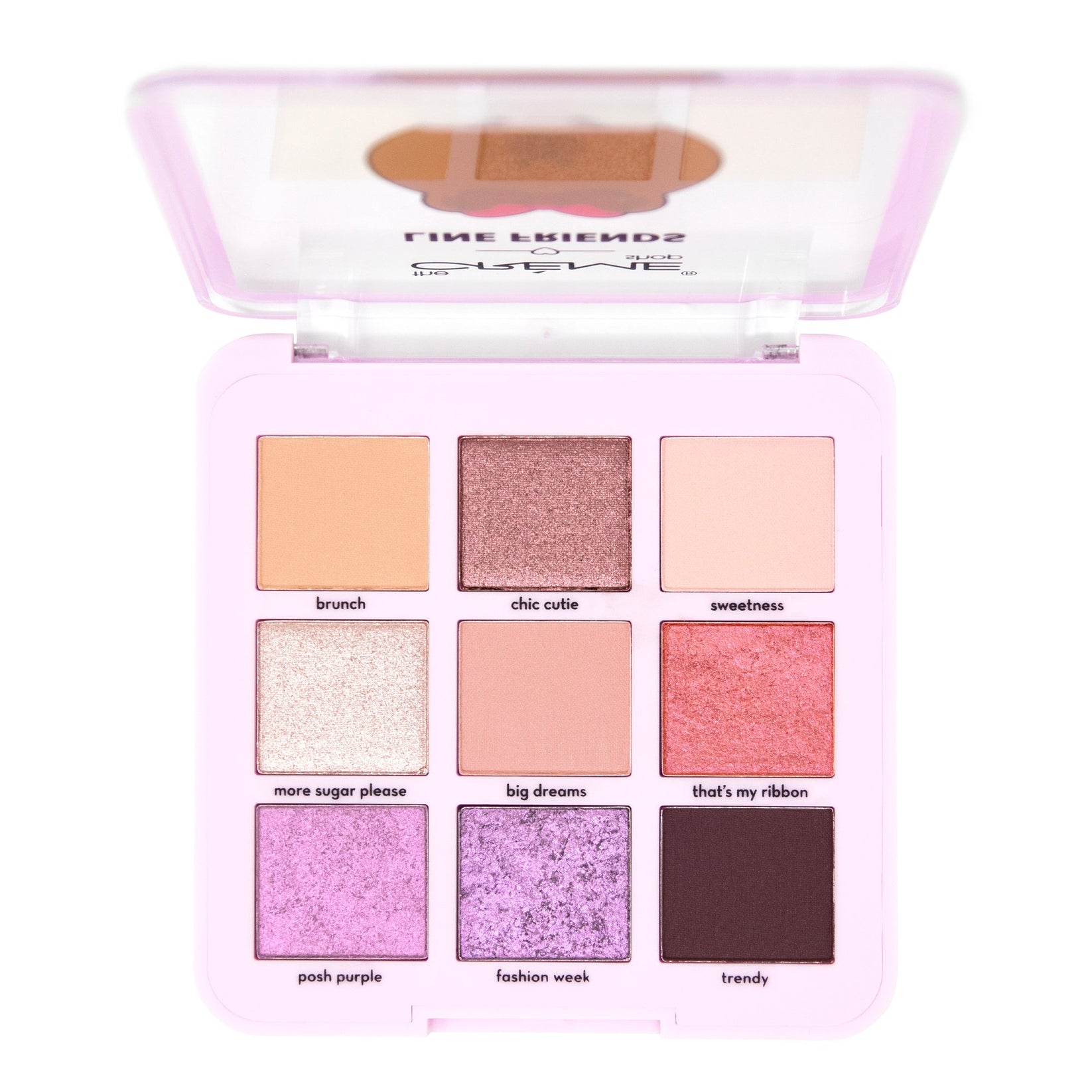 LINE FRIENDS CHOCO Eyeshadow Palette — The Crème Shop