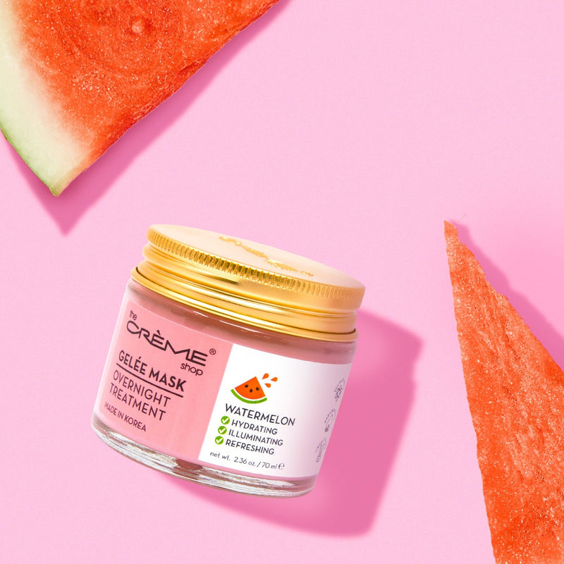 Watermelon Gelée Mask Overnight Treatment Gel Mask The Crème Shop 