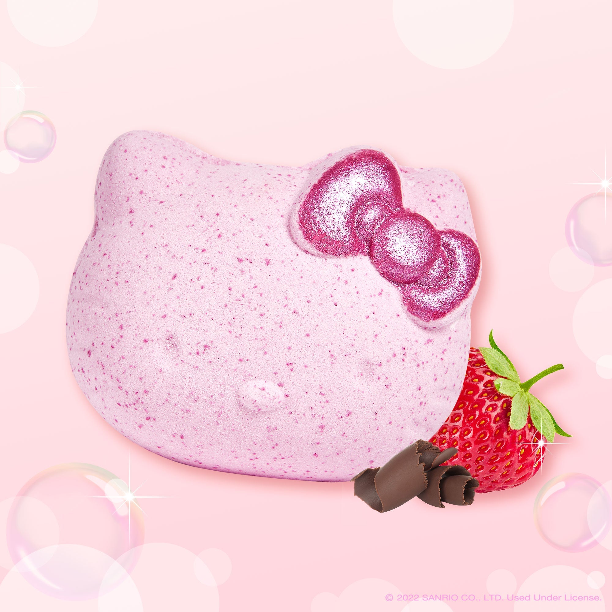 strawberry bath bomb body shop