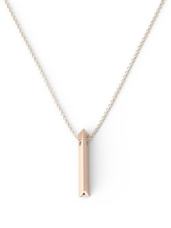 rose gold pendant necklace