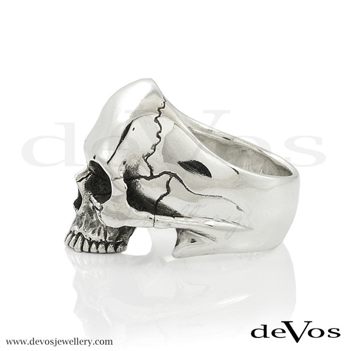 Skull (Large Half Skull) Ring