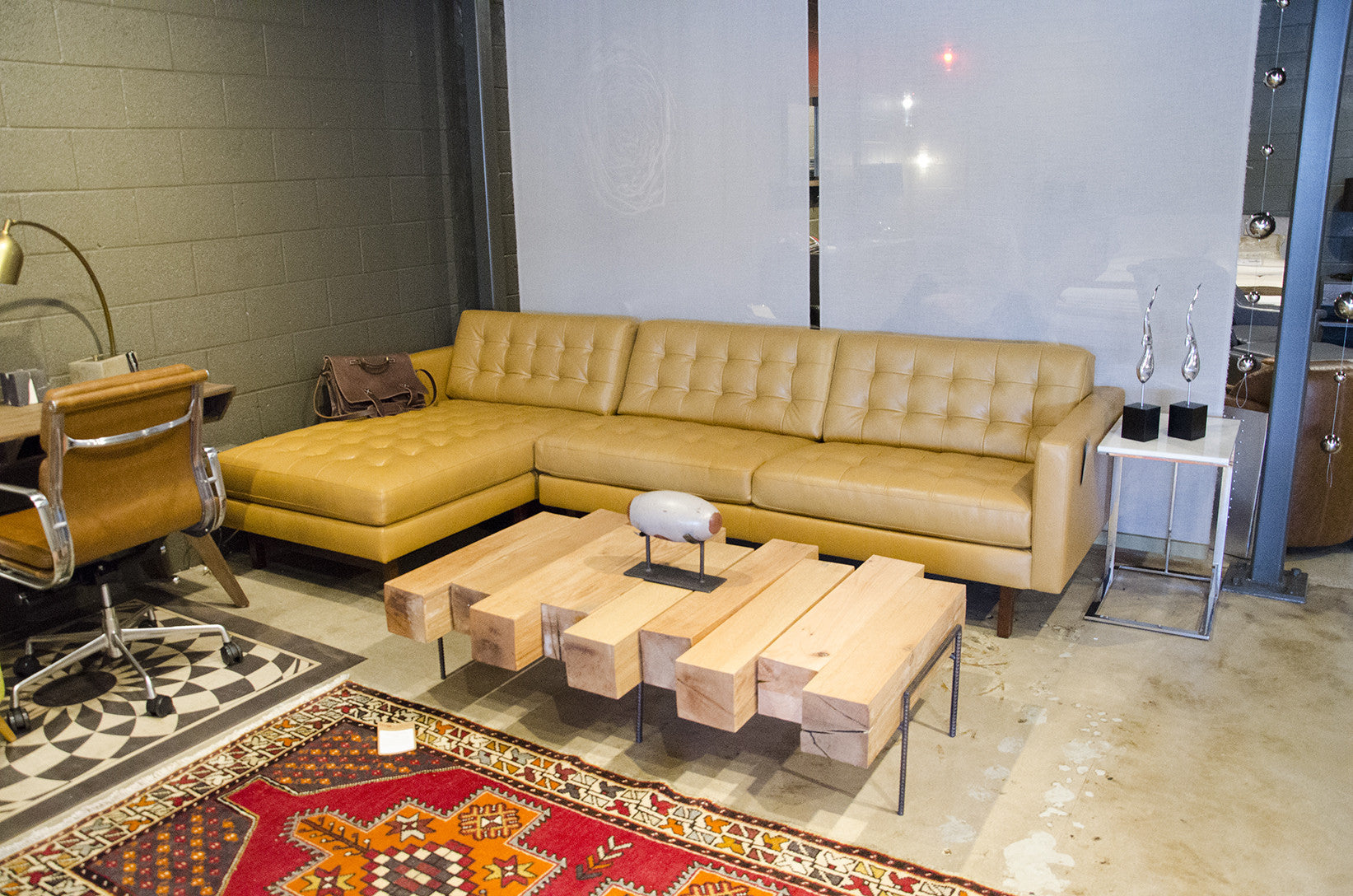 Parker Sectional By American Leather At Solid Austin Solid