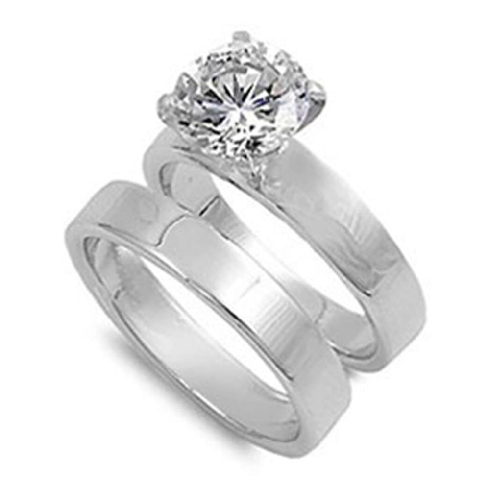 Rings - Cubic Zirconia Sterling Silver 