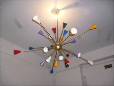 art deco sputnick chandelier example 1