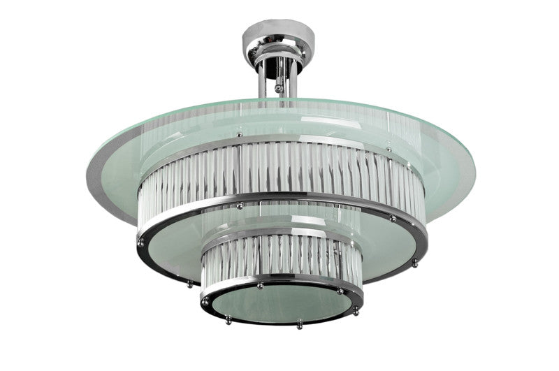 Impressive Art Deco Style Chandelier - Le Deco Style