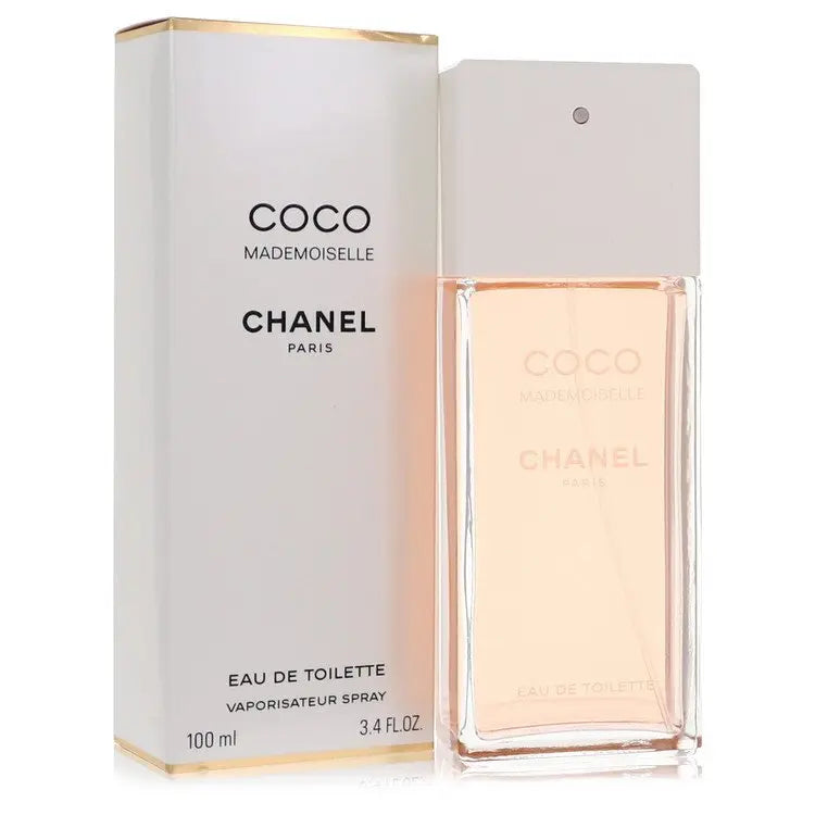 Coco Mademoiselle by Chanel Eau De Toilette Spray 3.4 oz - Luxurious Women's Fragrance with Sweet & Woody Notes, Perfect for Day & Night Wear - AmeriLuxe Essentials