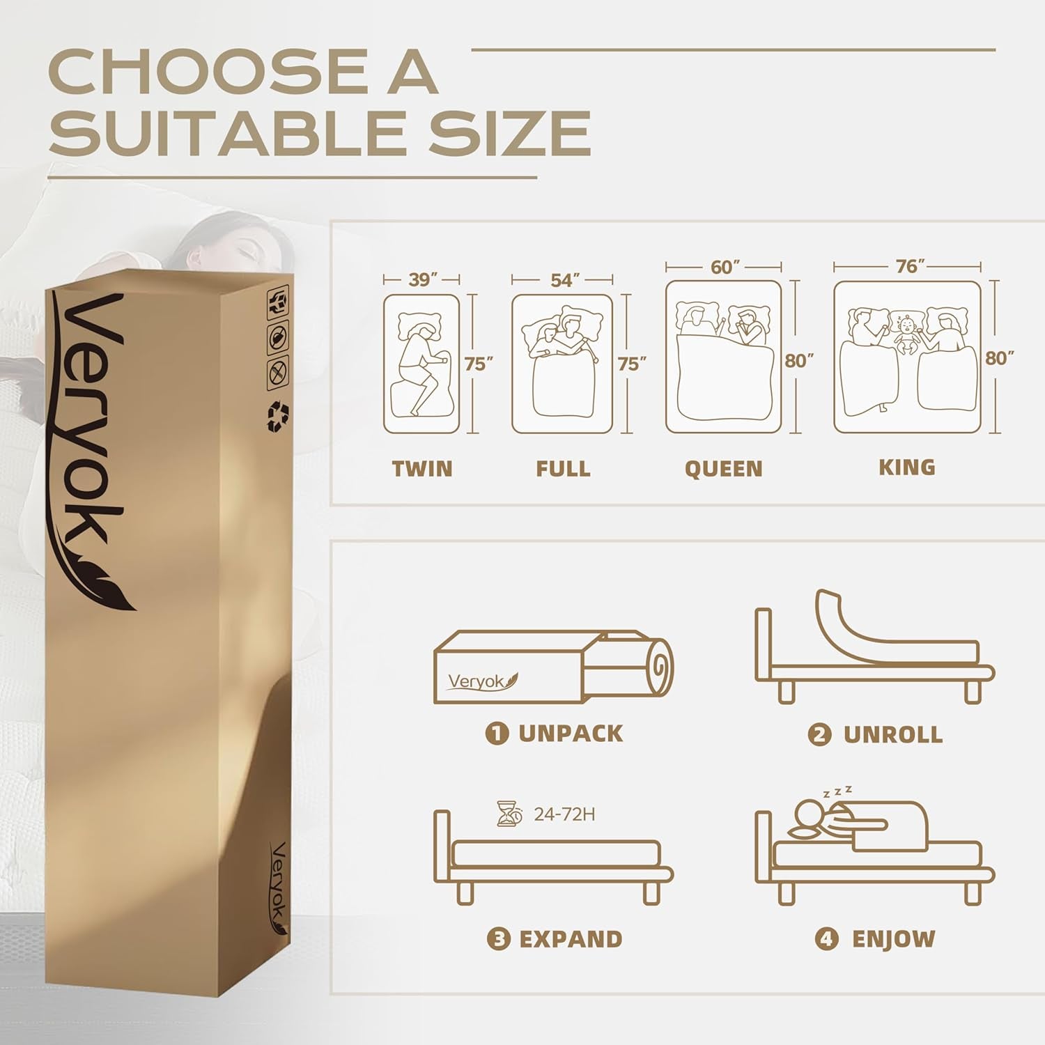 VERYOK Mattress Reviews image
