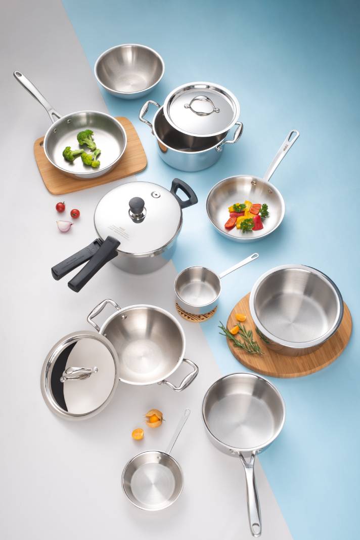 Triply Stainless Steel Cookware