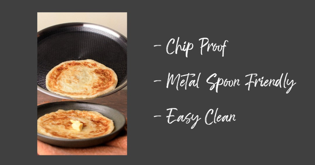 Stahl Hybrid Triply Stainless Steel Non Stick Dosa Roti Tawa