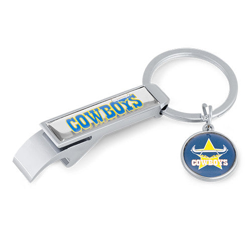 cowboys keychain bottle opener