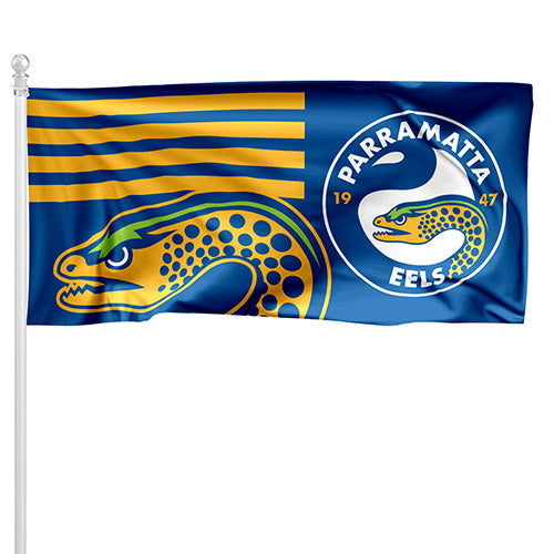 Parramatta Eels Nrl Pole Flag