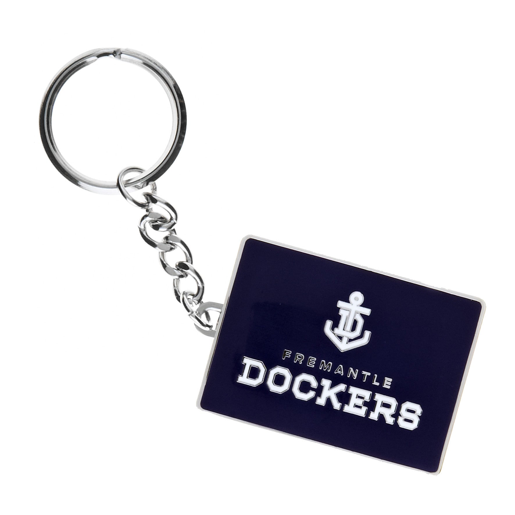 Fremantle Dockers Metallic Logo Keyring