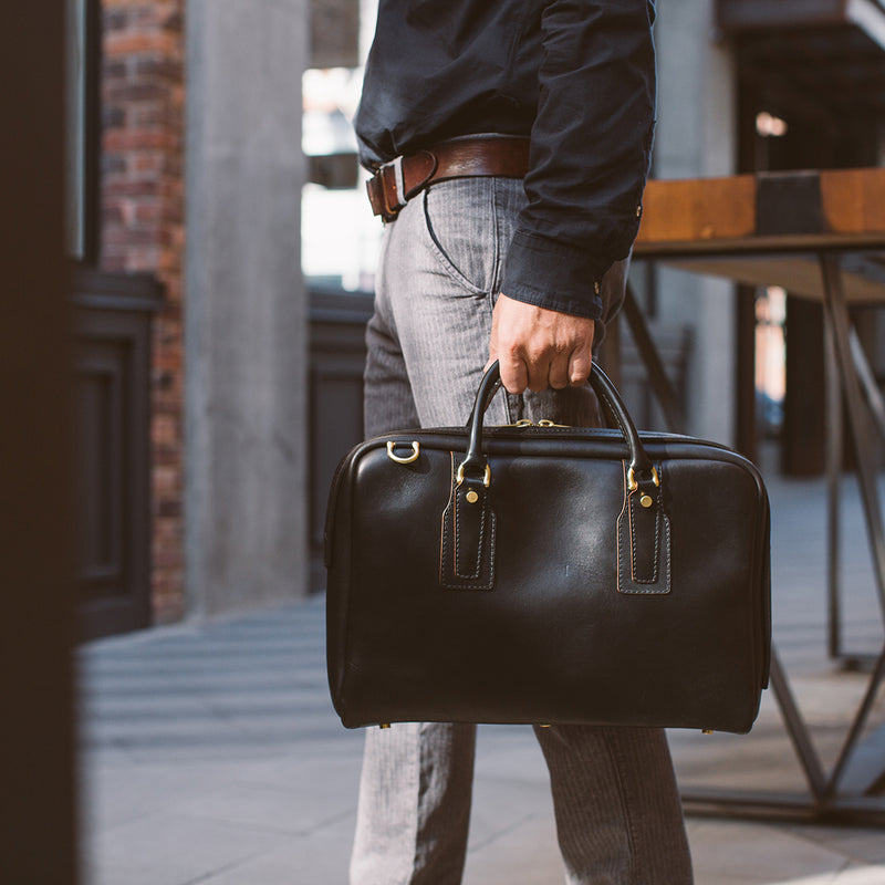 SLOW＆CO Flap Briefcase L size - OAK(#25)