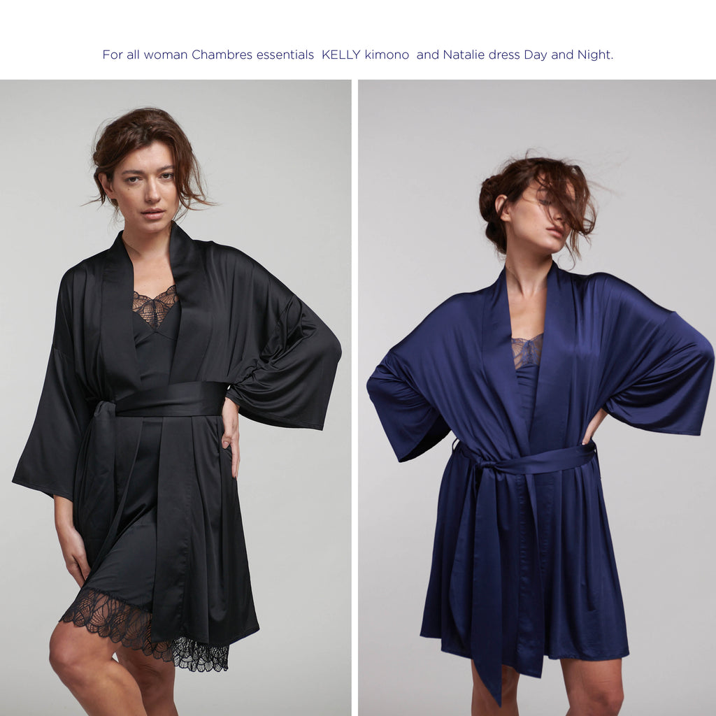 Kimonos and lace dresses by ChambresSweden