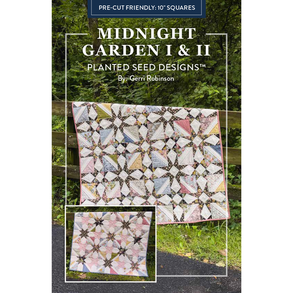 NEW!  Midnight Garden I and II Quilt Pattern