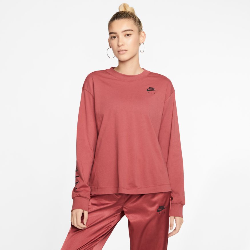 nike air women's long sleeve top