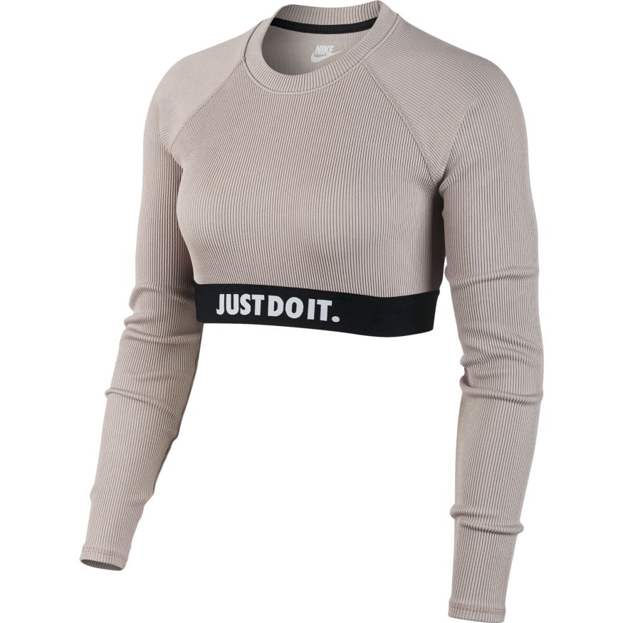 nike crop top sweater