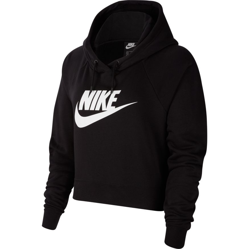 nike womens crop hoodie